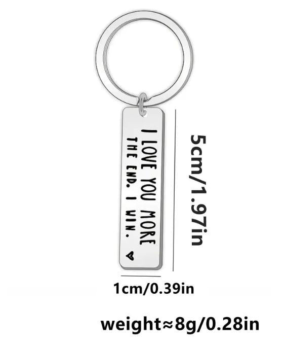 Evaric™ Slogan Keychain