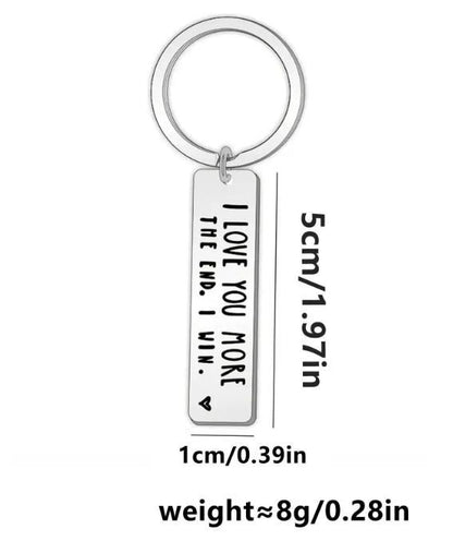 Evaric™ Slogan Keychain
