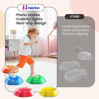 Evaric™ LightStep Musical Stones