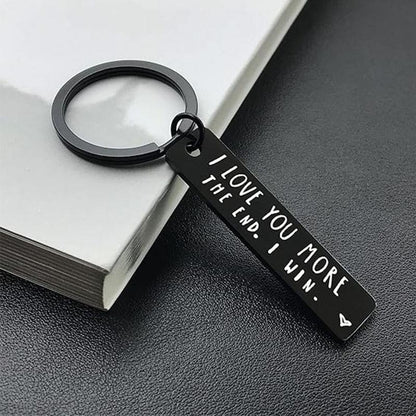 Evaric™ Slogan Keychain